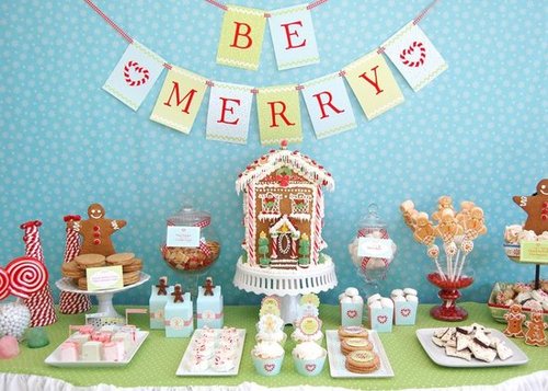 Gingerbread Christmas Cookie Dessert Table Gingerbread Christmas Cookie Dessert Table