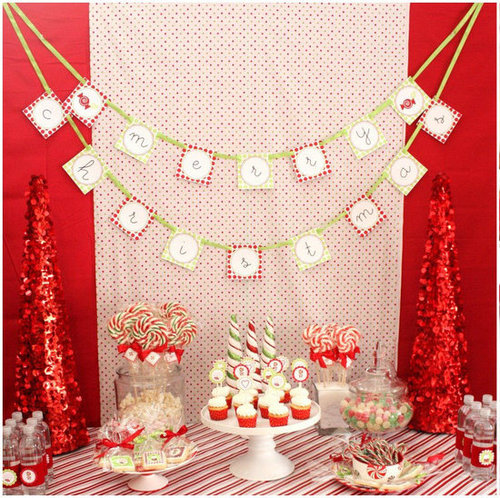 Candy Christmas Dessert Table Candy Christmas Dessert Table