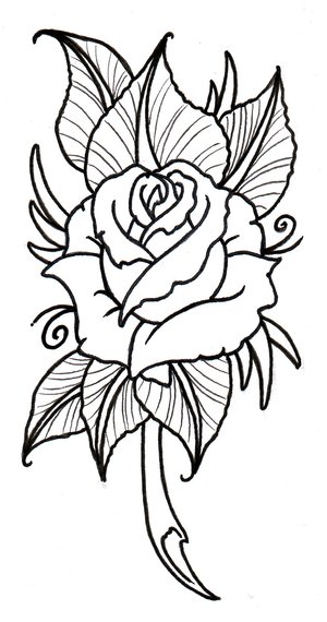 Rose Tattoo Designs tattoo art drawings