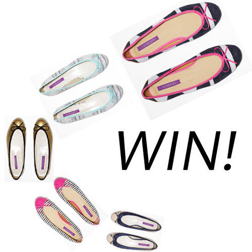 Win A Pair FREE of Designer H Brand Ballet Flats a Day on FabSugar Australia