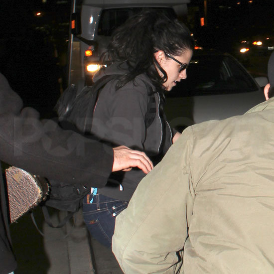 Kristen Stewart Arriving at LAX Prior to Holidays Pictures Kristen Stewart Arriving at LAX Prior to Holidays Pictures