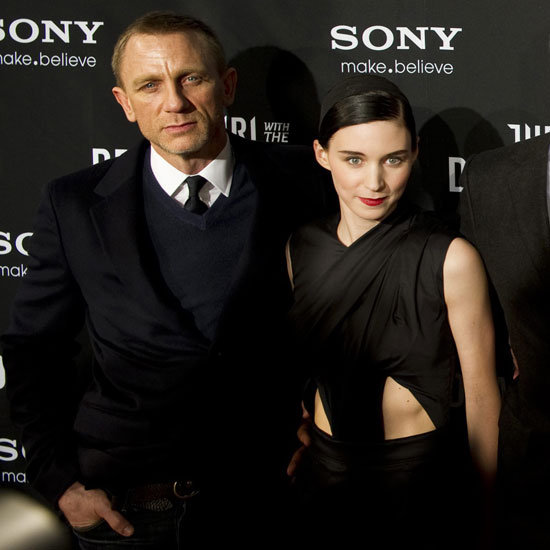 Daniel Craig and Rooney Mara both picked black for the premiere. Daniel Craig and Rooney Mara both picked black for the premiere.