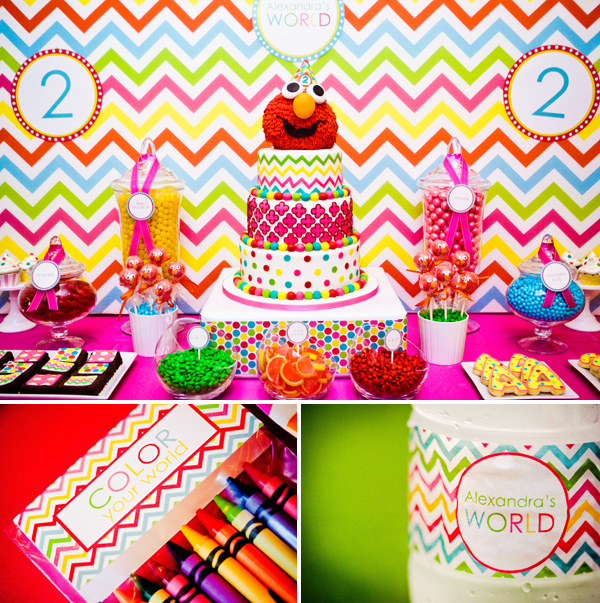 A Girlie Elmo Birthday Party A Girlie Elmo Birthday Party
