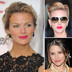 Celebrities Wearing Hot Pink Lipstick Celebrities Wearing Hot Pink Lipstick