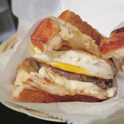 Waffle Sandwiches