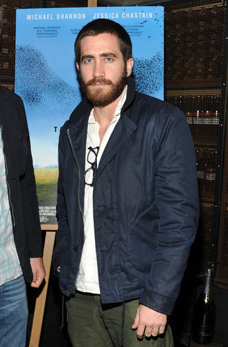 Jake Gyllenhaal got scruffy at an event in NYC in November 2011.
Jake Gyllenhaal got scruffy at an event in NYC in November 2011.