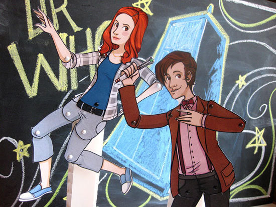 Doctor Who Paper Dolls ($15)