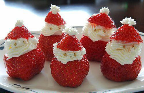 Santa Claus Strawberries Santa Claus Strawberries