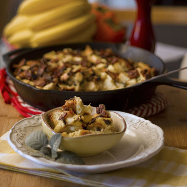 Bacon Bread Pudding