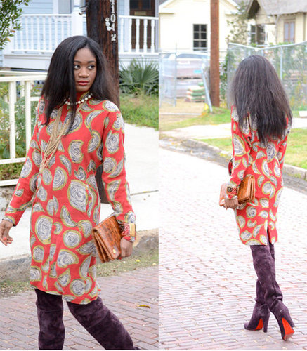 Dressy winter... a look away from layering