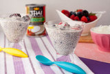 Berries ‘n Cream Chia Pudding
