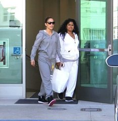 Jennifer Lopez Valentino Shopping in Sweats Pictures