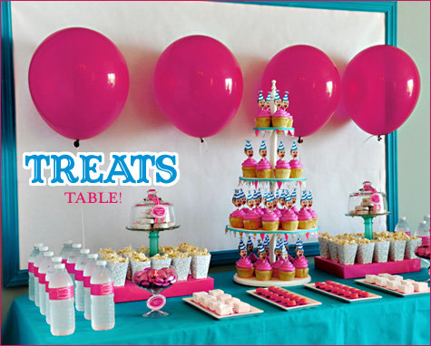 First Birthday Dessert Table
