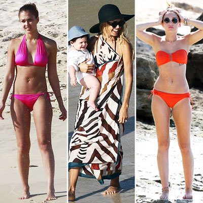 Celebrities in Bikinis 2011