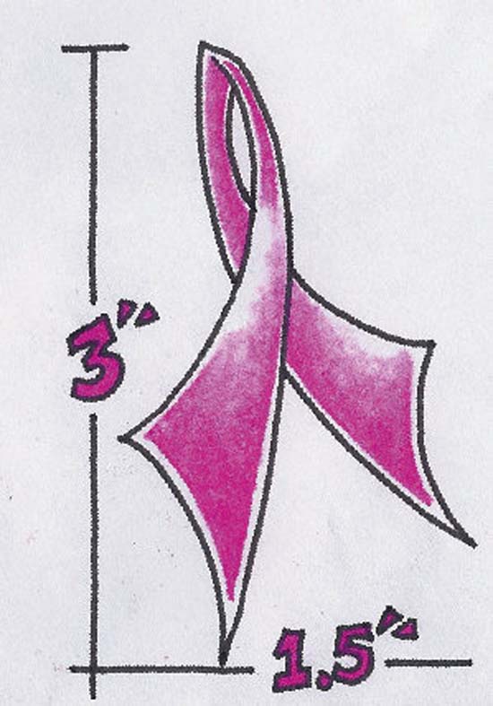  Pink Ribbon Temporary Tattoos Designs 2 Pink Ribbon Temporary Tattoos 
