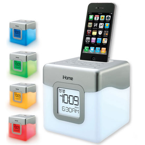 iHome iP18 Glowtunes Dual Alarm Clock