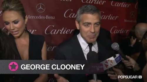 George Clooney at the Palm Springs Film Festival