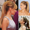 Hair Trend: Ponytails Sweep the Red Carpet at the 2012 Golden Globes