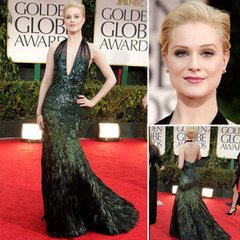 Evan Rachel Wood in Gucci Premiere at Golden Globes 2012 Evan Rachel Wood in Gucci Premiere at Golden Globes 2012