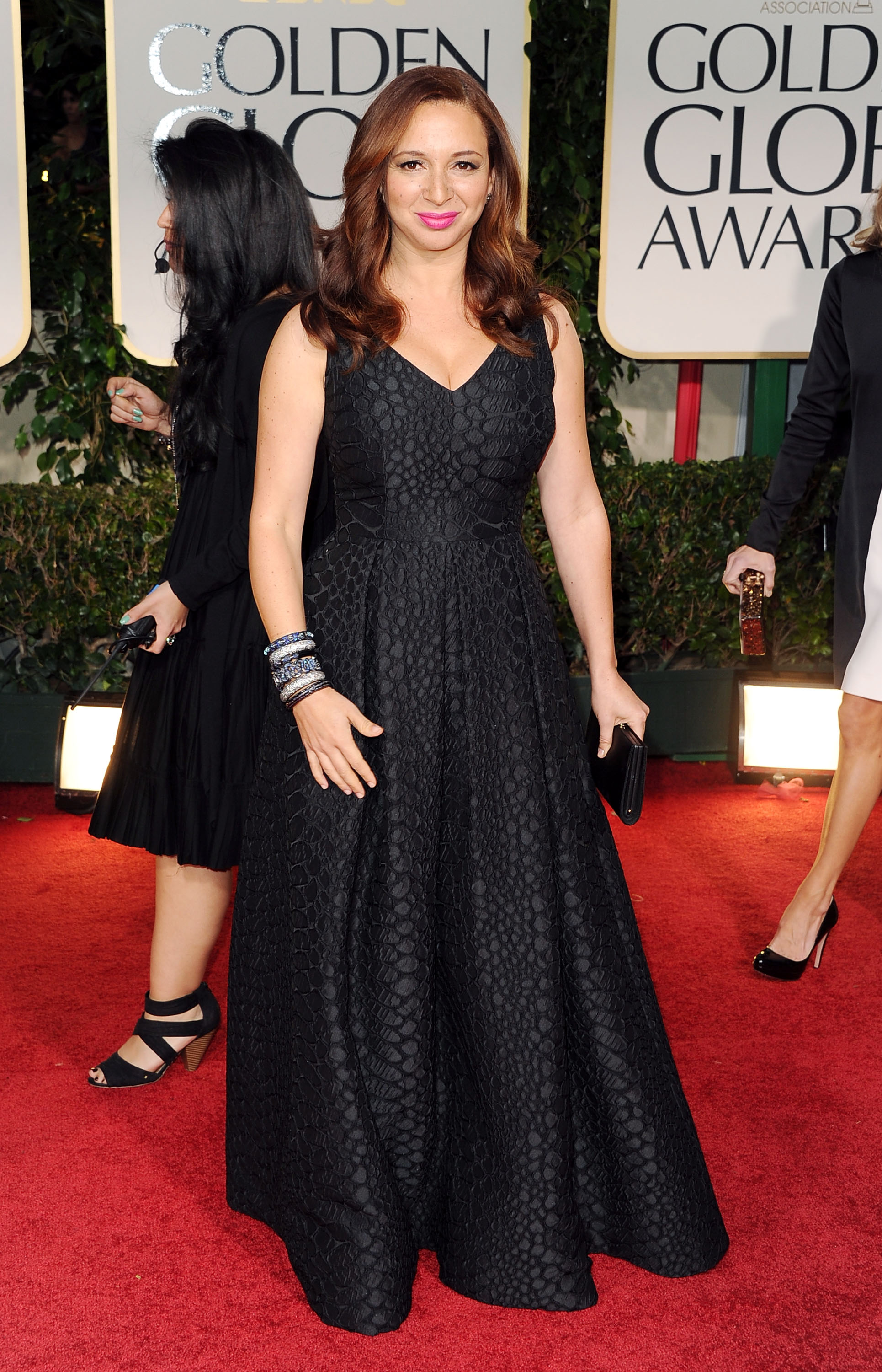Maya Rudolph at the Golden Globes. Maya Rudolph at the Golden Globes.