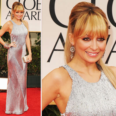 Nicole Richie at Golden Globes 2012