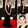 Rooney Mara Wears a Sexy Black Nina Ricci's Pre-Fall 2012 collection at the 2012 Golden Globes