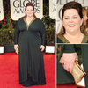 Melissa McCarthy at Golden Globes 2012