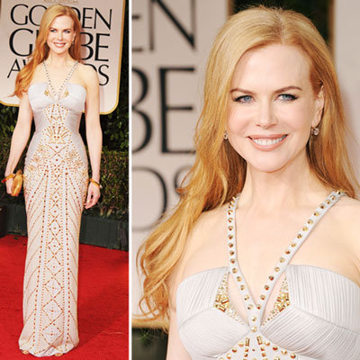 Nicole Kidman at Golden Globes 2012