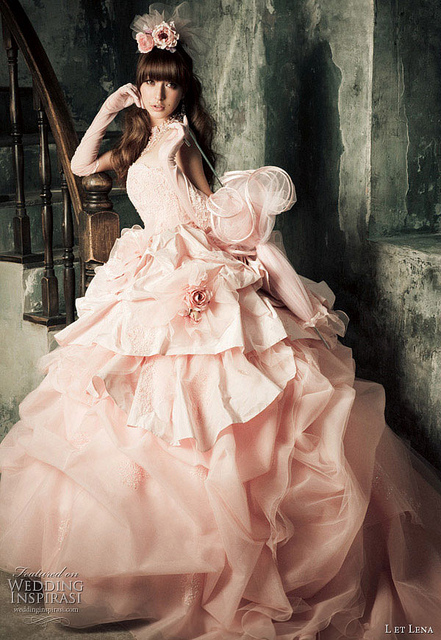 Pink Wedding Dress