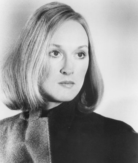 With a sleek bob in the 1982 film Still of the Night. With a sleek bob in the 1982 film Still of the Night.