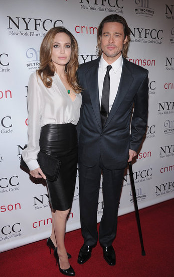 Brad Pitt and Angelina Jolie Take Their Awards Season Tour to New York Brad Pitt and Angelina Jolie Take Their Awards Season Tour to New York