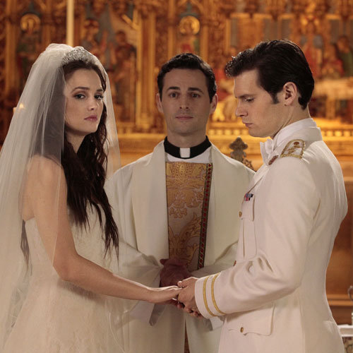 Gossip Girl Season 5 Pictures of Blair and Louis' Royal Wedding