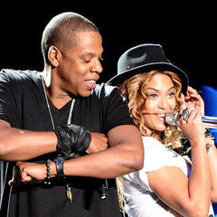 Jay-Z and Beyonc Bring Baby Blue Home