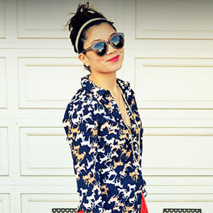 Animal Print Blouses Street Style