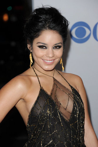 Vanessa Hudgens had dangling earrings on the red carpet.
Vanessa Hudgens had dangling earrings on the red carpet.