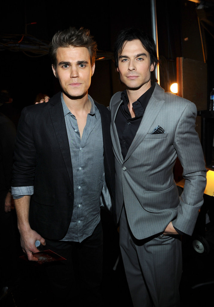 Paul Wesley and Ian Somerhalder Paul Wesley and Ian Somerhalder