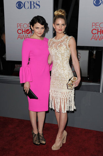 Jennifer Morrison and Ginnifer Goodwin met up on the red carpet.
Jennifer Morrison and Ginnifer Goodwin met up on the red carpet.