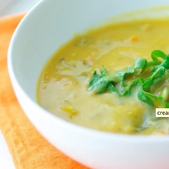 Creamy Swiss Chard Soup Recipe