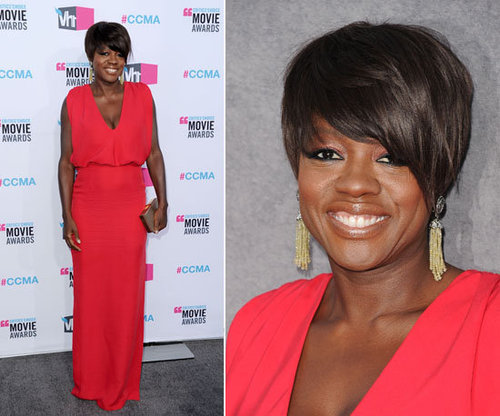 Viola Davis at Critics' Choice 2012