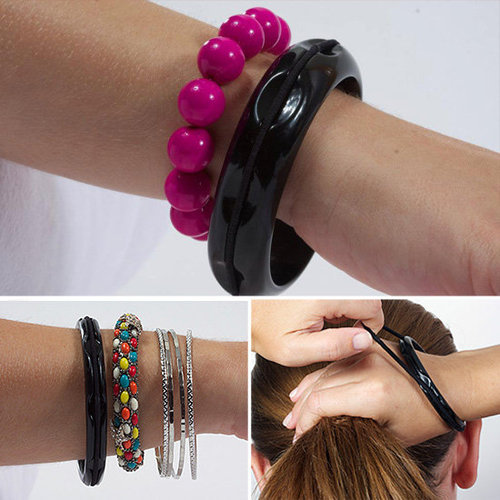 Hair Bangles: Bracelets That Hold Hair Elastics