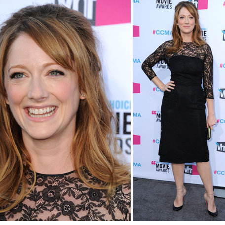 Judy Greer at Critics' Choice 2012