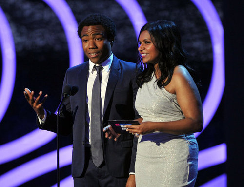 Donald Glover and Mindy Kaling Donald Glover and Mindy Kaling