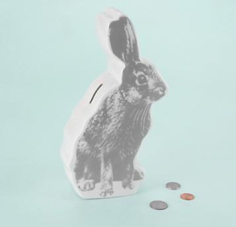 Put Your Munny in the Bunny Bank ($21)