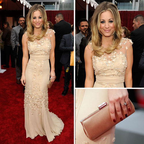 Picture of Big Bang Star Kaley Cuoco on the Red Carpet at the 2012 Peole's Choice Awards: Rate or Hate Their Look!