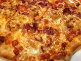 Shrimp and Bacon Pizza