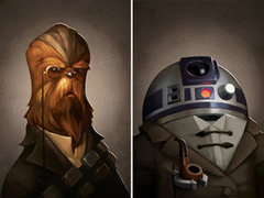 Star Wars Victorian Art Prints Pictures