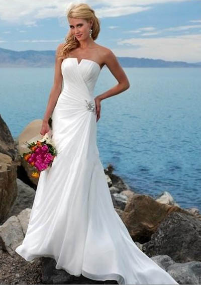 Wedding Attire Beach on Beach Wedding Dresses   Find The Latest News On Beach Wedding Dresses