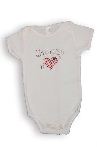 Smartee Pants Baby Girls Crystal Sweet Heart Valentine's Day Onesie ($22) Smartee Pants Baby Girls Crystal Sweet Heart Valentine's Day Onesie ($22)