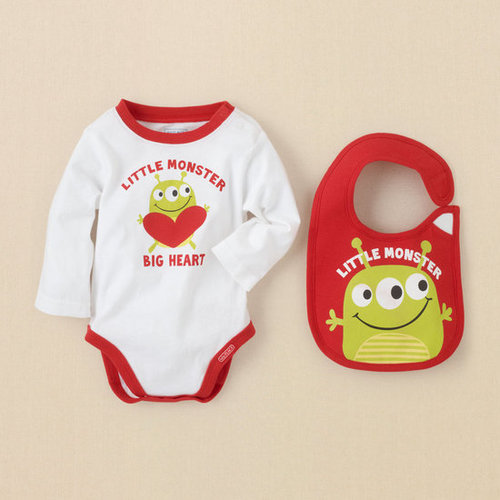 Valentine Bib and Bodysuit Set ($9) Valentine Bib and Bodysuit Set ($9)
