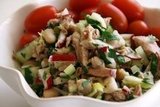 Lemony White Bean, Tuna and Celery Salad 